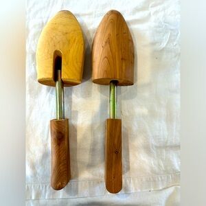 Vintage. Rare fine.Thom Mcan Wood shoe‎ tree stretchers. I have two pair. 1797.